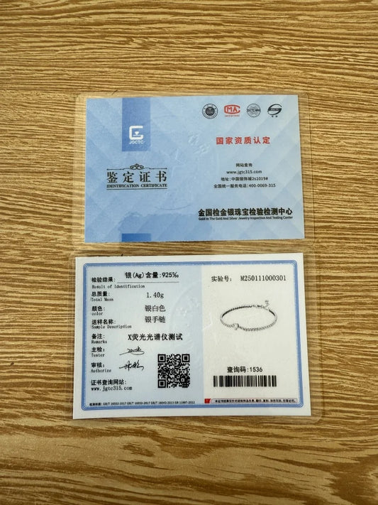 European 925 silver red heart stone bracelet suitable for Valentine's Day girlfriend gift jewelry