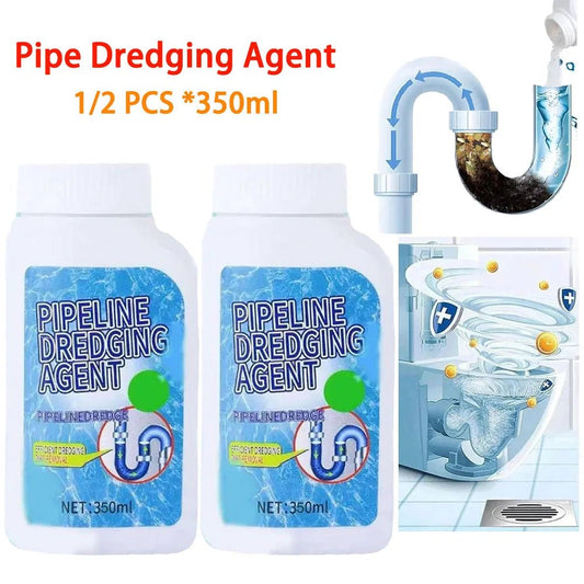 1/2PCS Sink & Drain Cleaner Powerful Pipe Dredging Agent Fast Foaming Sink & Drain Cleaner Kitchen Pipes Tunnel Powder - AmoorStoreAmoorStore