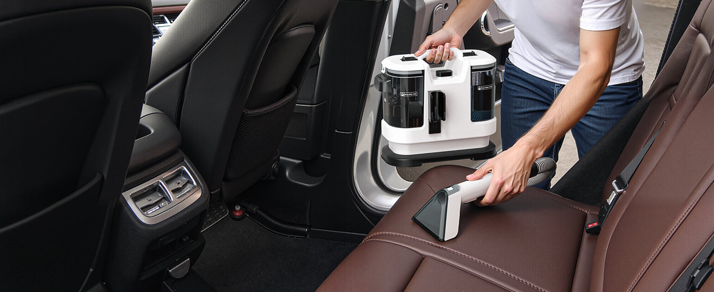 Spot Cleaner | Spot & Stain Remover | Clean Up Spills & Pet Messes from Carpets, Stairs, Upholstery & Car Seats | Self Cleaning