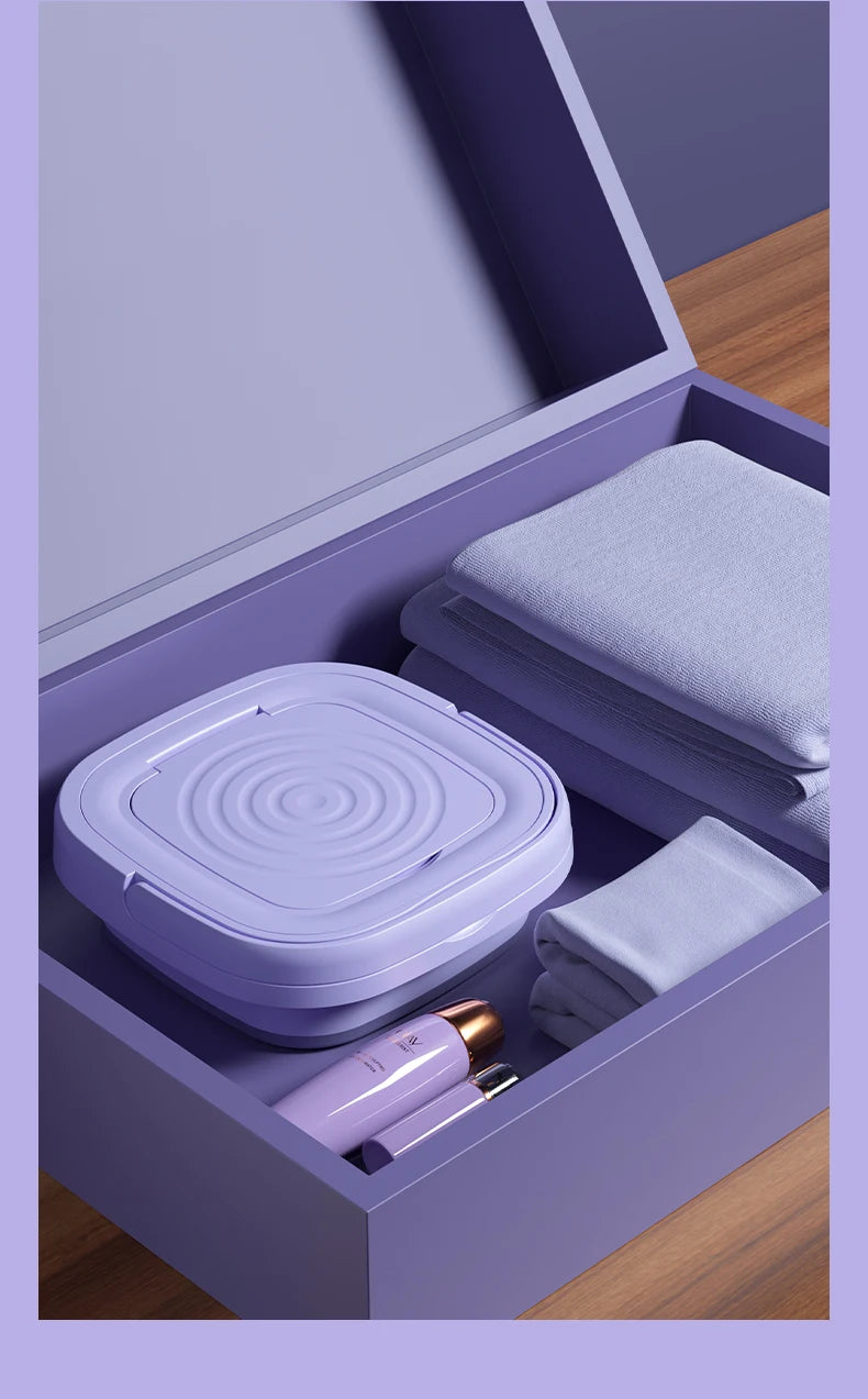 9/10/11/12/13L Folding Machine Bucket for cloths Socks Underwear clean clean Portable Small Travel drinking Machine