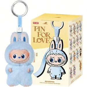 Mini Labubu 100% Authentic POP MART THE MONSTERS PIN FOR LOVE Series Blind Box Bag Toys Doll Gift