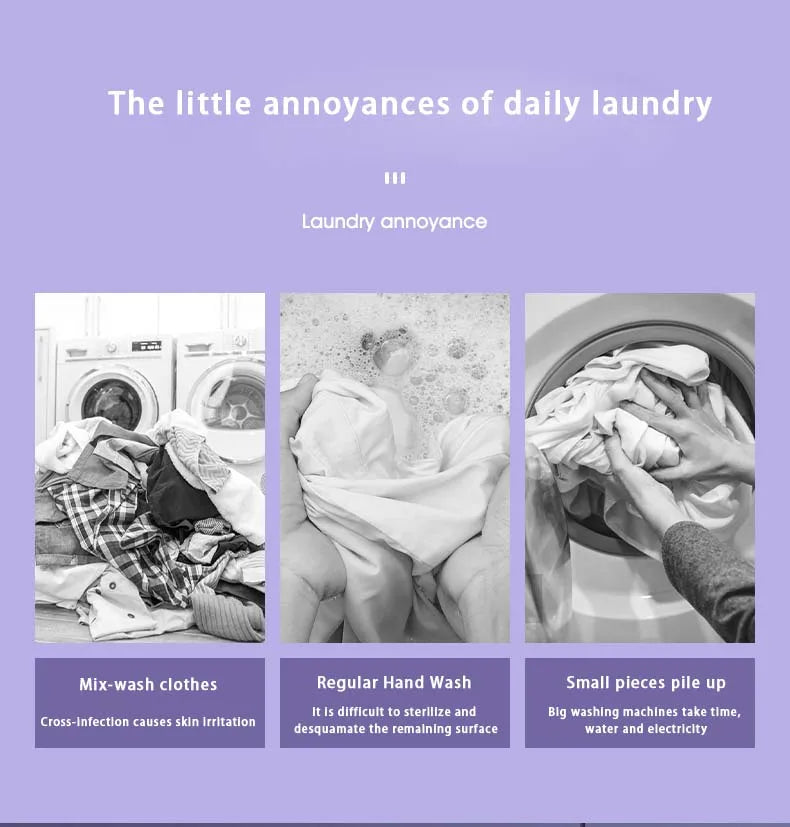 9/10/11/12/13L Folding Machine Bucket for cloths Socks Underwear clean clean Portable Small Travel drinking Machine