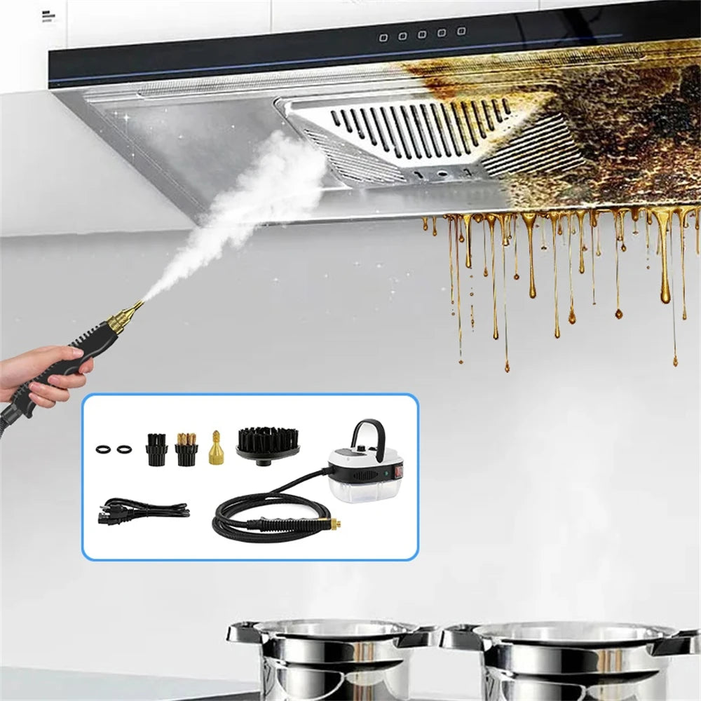 900ml Steam conditioner High Temperature sterilisation Air Conditioning dog Hood Home /Car Steaming clean EU Plug