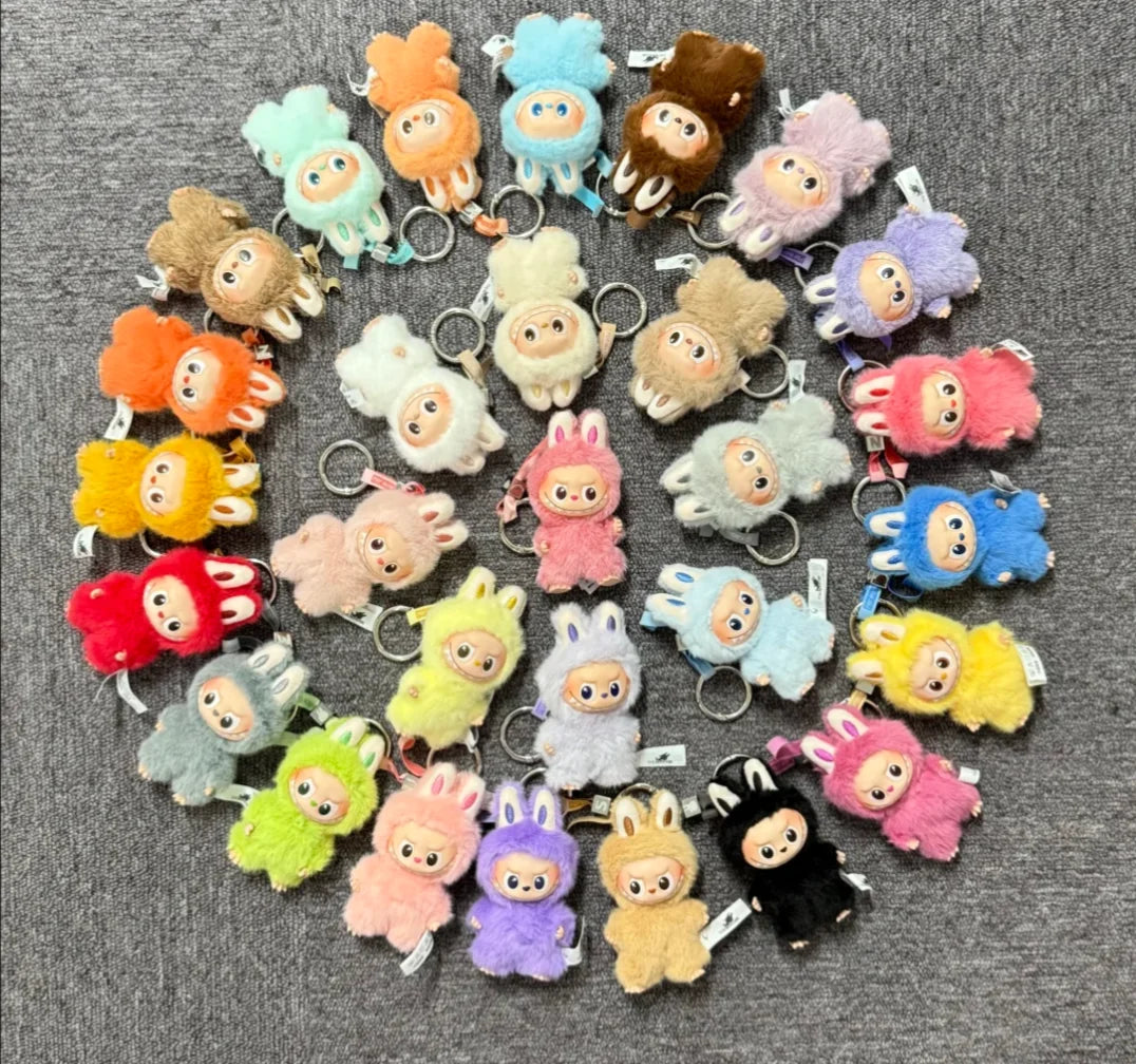 Mini Labubu 100% Authentic POP MART THE MONSTERS PIN FOR LOVE Series Blind Box Bag Toys Doll Gift