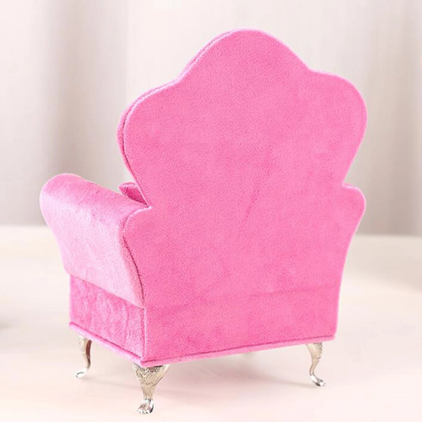 1/6 Sofa Bed Jewelry Box Ornament Earring Case 12inch Dolls Accessories Furniture for Bedside Table Closet Dresser Vanity Table