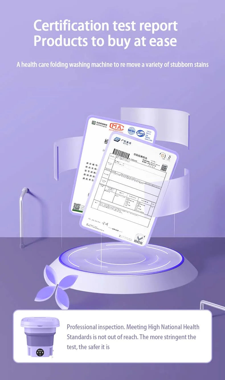 9/10/11/12/13L Folding Machine Bucket for cloths Socks Underwear clean clean Portable Small Travel drinking Machine