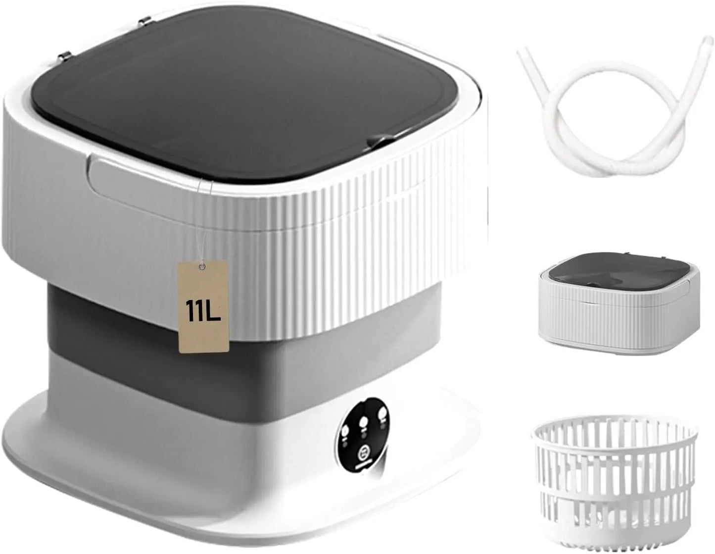 9/10/11/12/13L Folding Machine Bucket for cloths Socks Underwear clean clean Portable Small Travel drinking Machine