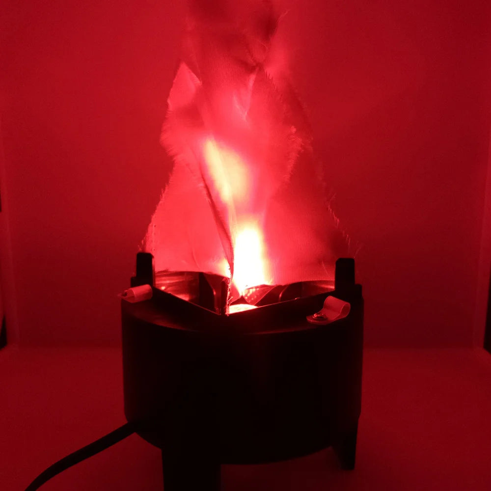 LED Fire Flame Night Light Hangable Dynamic Fire Effect Light Simulated Decorative Atmosphere Lamp For Party Bar Christmas Decor