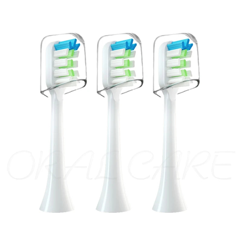 For Lebooo Electric Toothbrush Heads 2S/LBT203532A/LBT203552B/LBT203557A/LBT203554A Electric Toothbrush Replace Heads Nozzles
