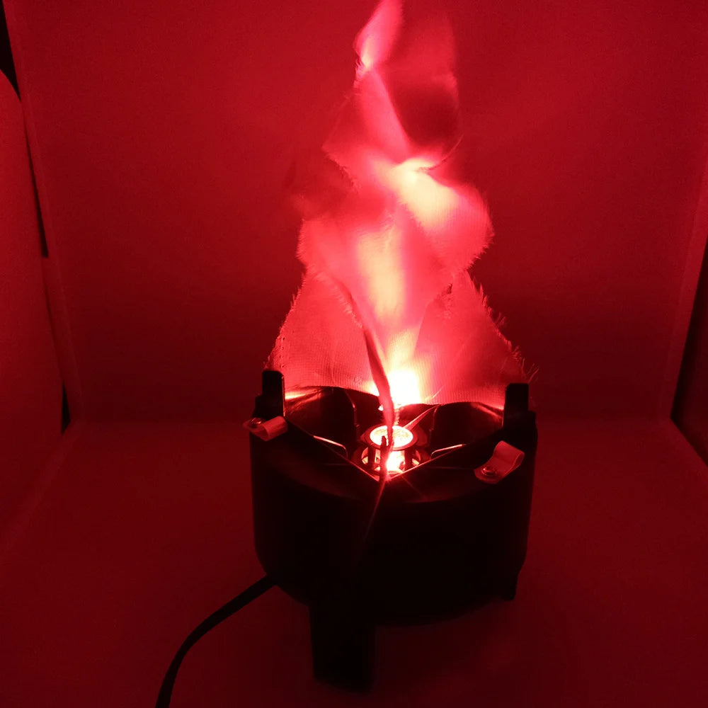 LED Fire Flame Night Light Hangable Dynamic Fire Effect Light Simulated Decorative Atmosphere Lamp For Party Bar Christmas Decor
