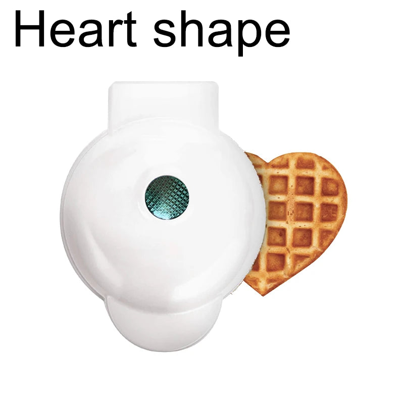 Electric Mini Color Waffles Maker Machine Kitchen Cooking Appliance for Kids Breakfast Dessert Pot Utensil Fried Eggs US EU PLUG