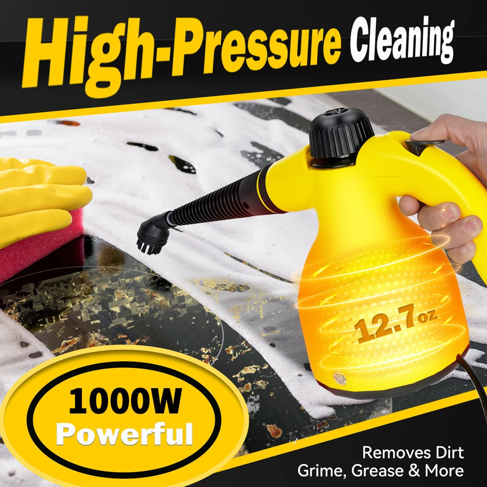 220V Handheld Steam Cleaner High Temperature Sterilization Pressure Jet Washer Machine For Air Conditioning Kitchen Car Cleaning