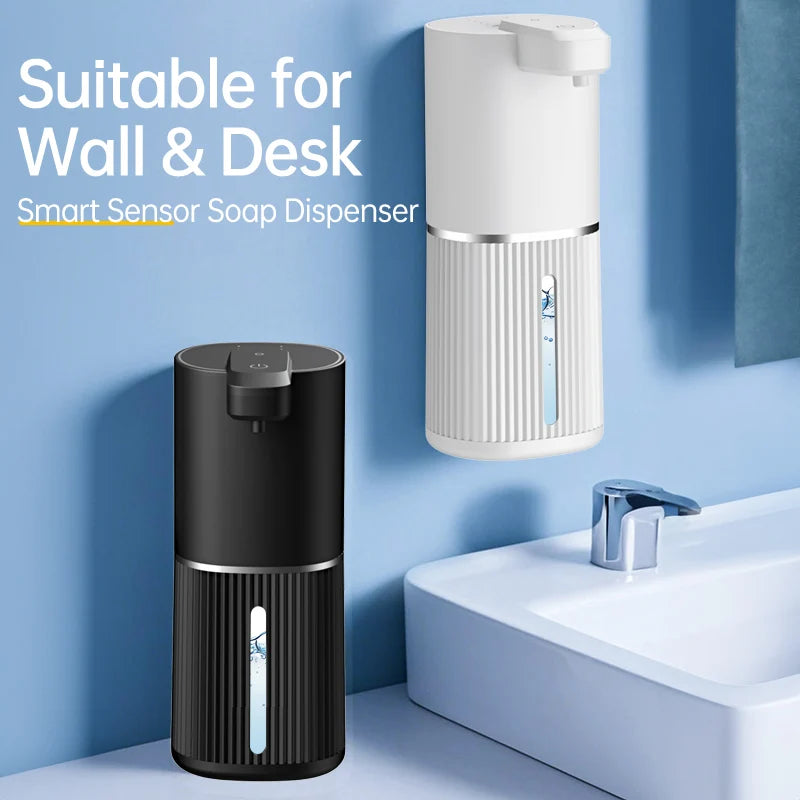 308ml Automatic Soap Dispenser Touchless Electric Dispenser USB Rechargeable with Infrared Sensor for Bathroom,Kitchen Soap