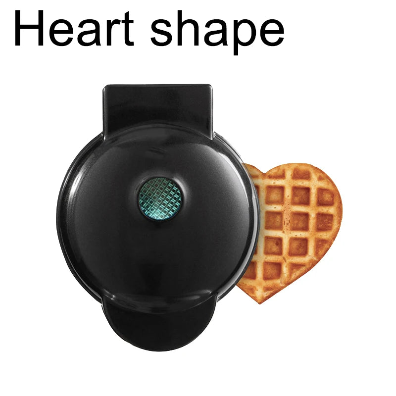Electric Mini Color Waffles Maker Machine Kitchen Cooking Appliance for Kids Breakfast Dessert Pot Utensil Fried Eggs US EU PLUG