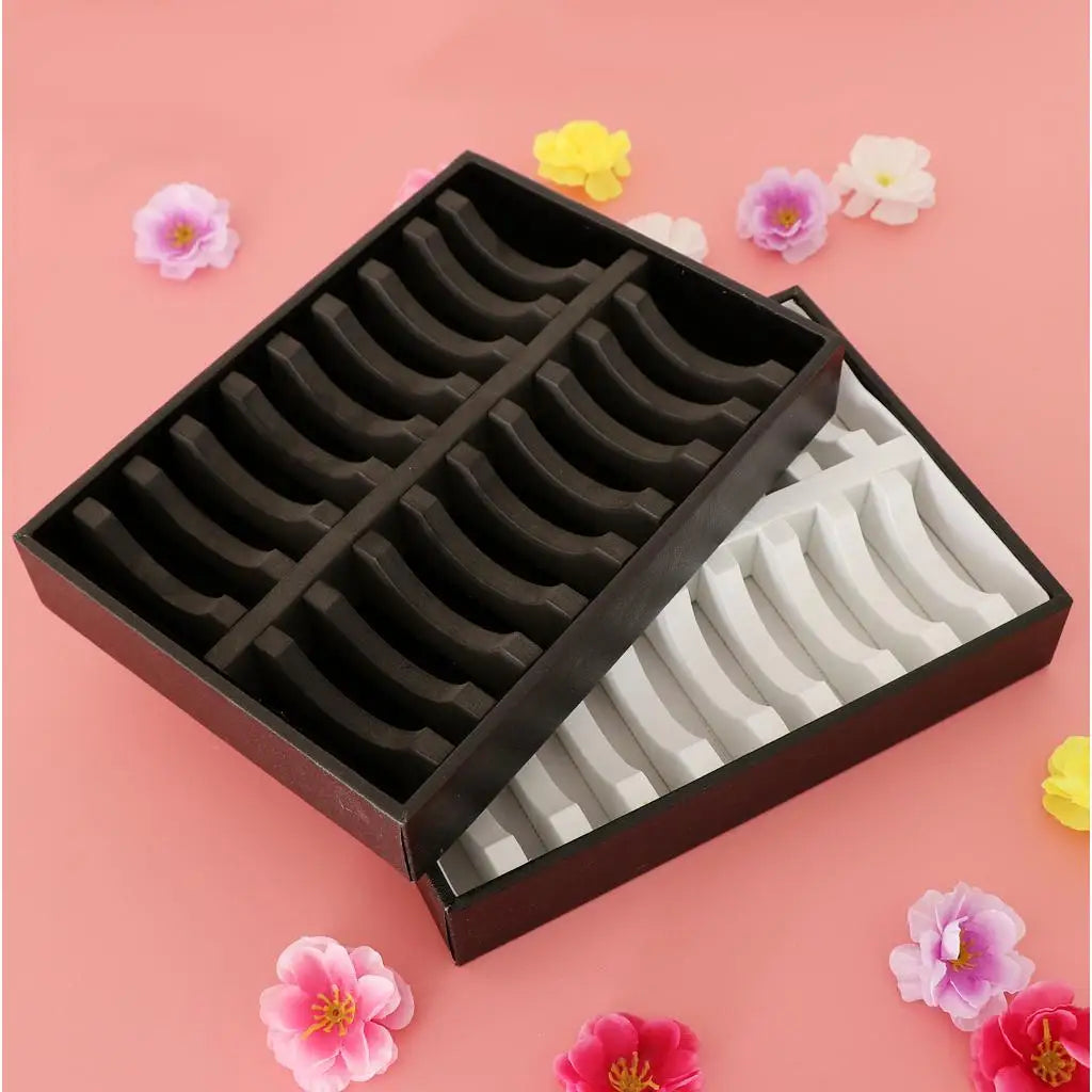 20 Slots Bracelet Bangle Holder Jewelry Display Storage Showcase Box Tray