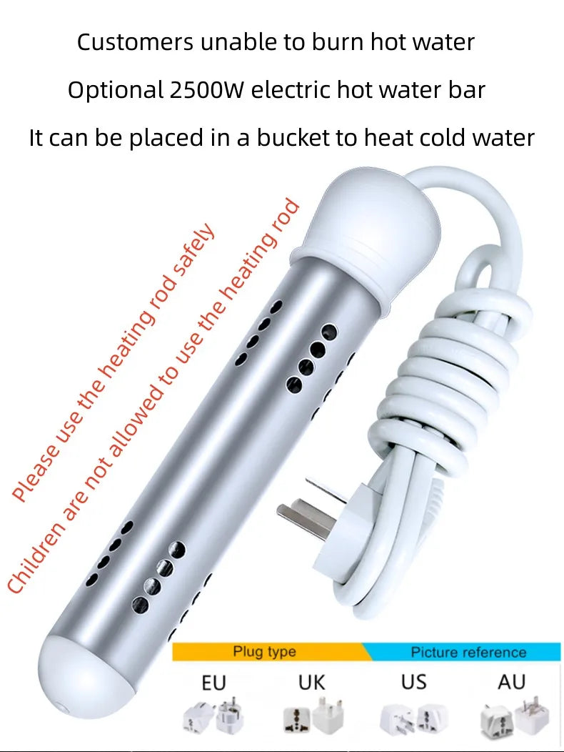 Electric Shower Portable Mobile Bath Machine Self Priming Pump Small Heater Hot Water Rod USB Can Be Connected To Mobile Power