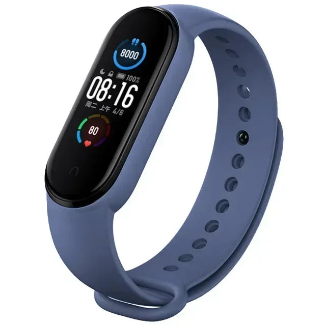 Watch Strap For Xiaomi Mi Band 7 6 5 4 3 Wristband Silicone Bracelet Wrist Straps correa Mi Band 6 7 5 4 Smartwatch Accessories