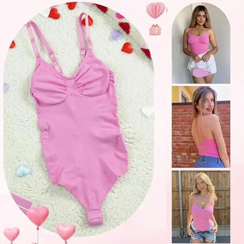 FeelinGirl #Livestream Seamless Thong Bodysuit Comfort Jumpsuit Deals For You Days Fit Adjustable