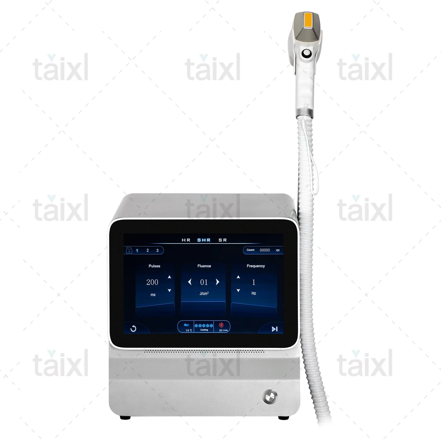 Portable Titanium laser And Soprano Ice Hair Removal System With A power of 4000W Designed For Professional Performance