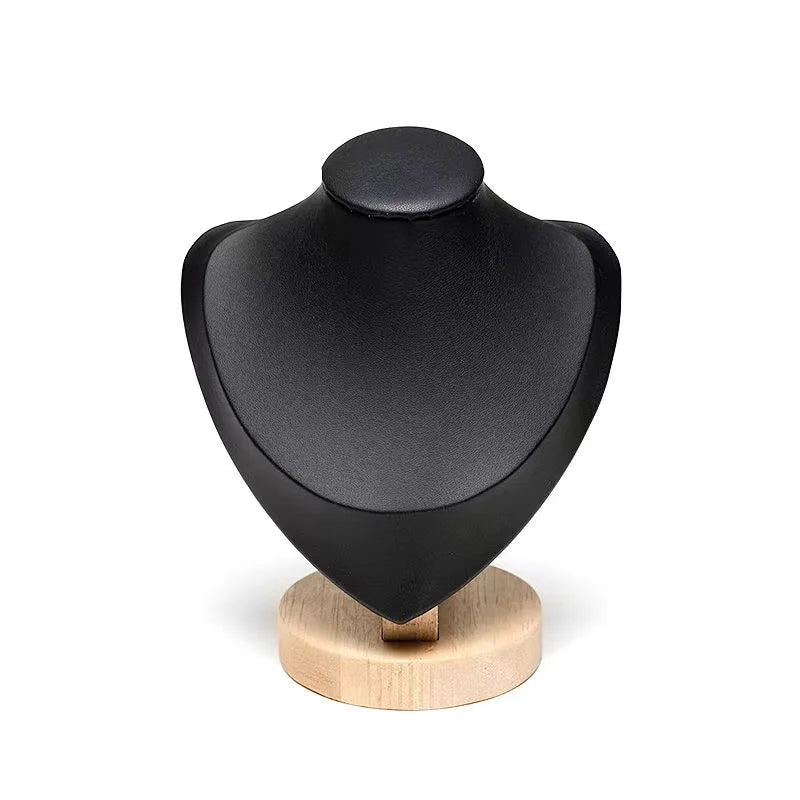 New High Quality Model Bust Show Exhibitor Velvet Jewelry Display Necklace Pendants Mannequin Jewelry Stand Organizer Colors