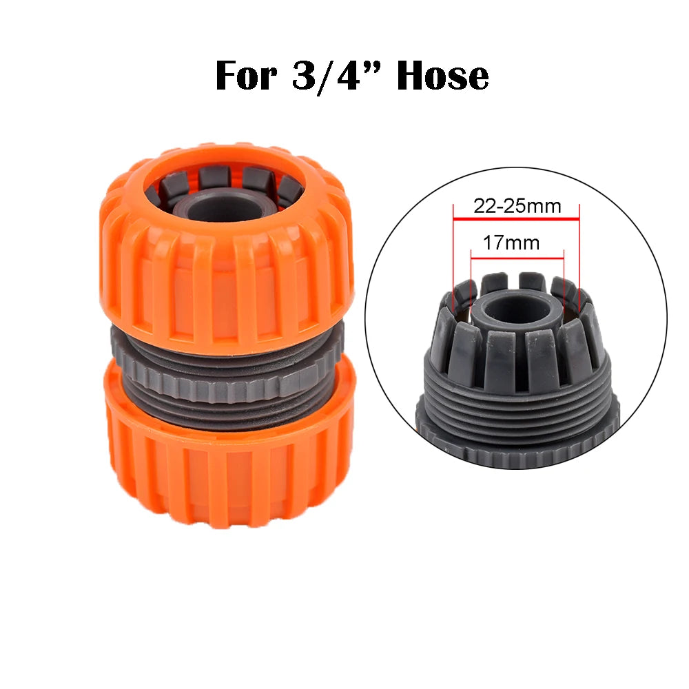 Hose Quick Connector 1/2 3/4 1 Inch Garden Hose Fitting Quick Connector Adapter Male and Female with Shut-Off Valve Switch