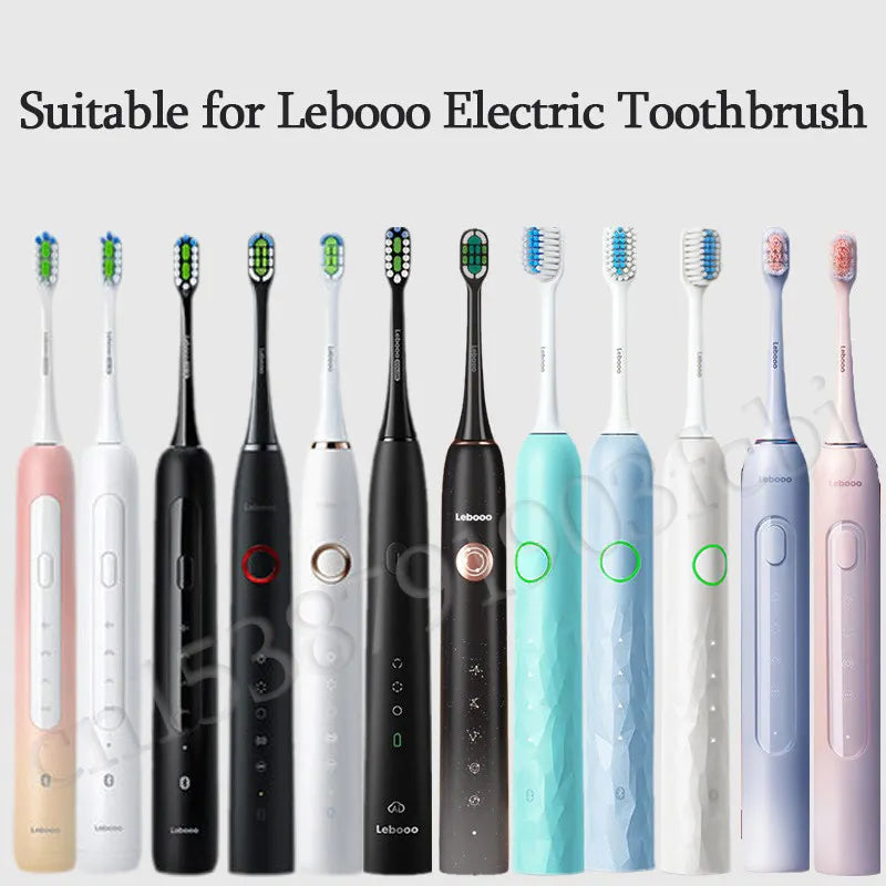 For Lebooo Electric Toothbrush Heads 2S/LBT203532A/LBT203552B/LBT203557A/LBT203554A Electric Toothbrush Replace Heads Nozzles