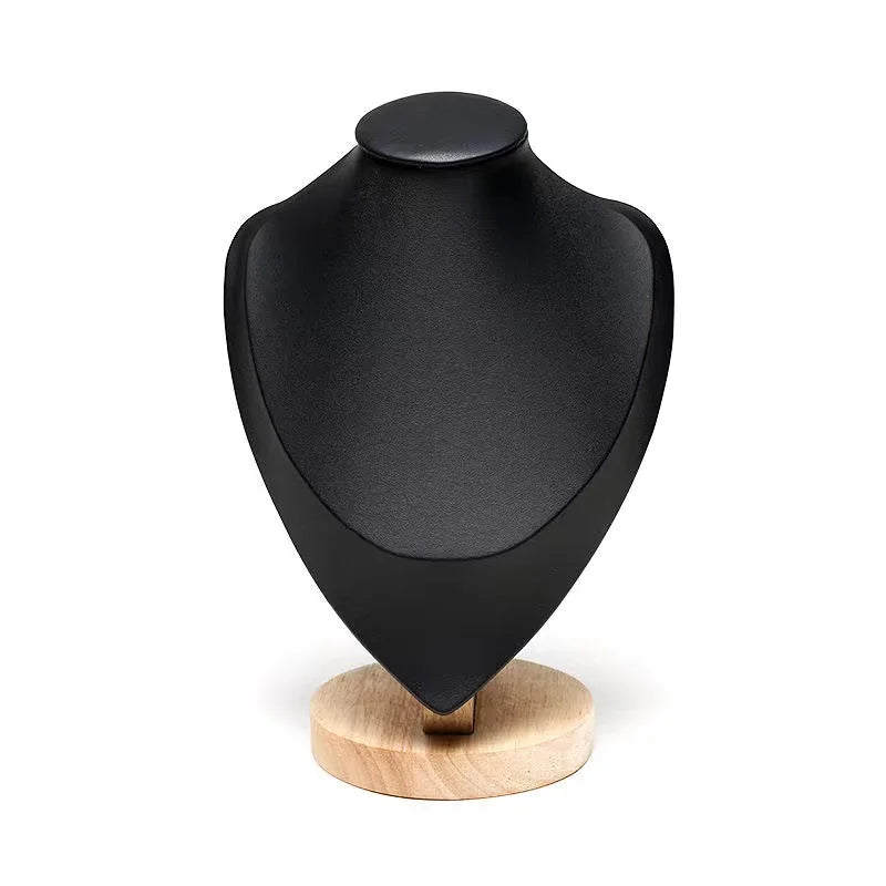 New High Quality Model Bust Show Exhibitor Velvet Jewelry Display Necklace Pendants Mannequin Jewelry Stand Organizer Colors