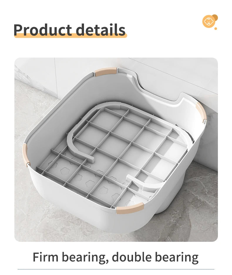 Kid Step Stool With Non-Slip Pads Living Room Furniture Kid Non-Slip Ottoman Potty Training Stool Children Safety Training Stool