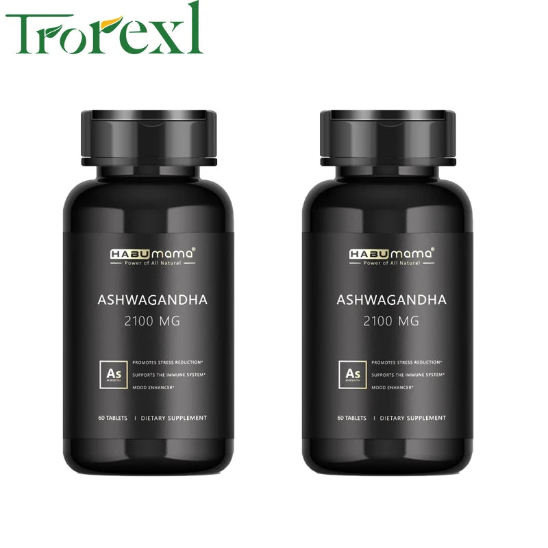 Organic Ashwagandha 60 Capsules Men Enhancing Supplement ,Natural Energy & Stamina Booster,Promotes Size