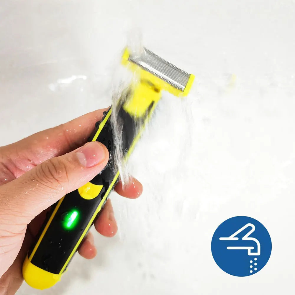 Full Body Washed Wet and Dry Shaver, Men's Electric Shaver Rotary Shaver