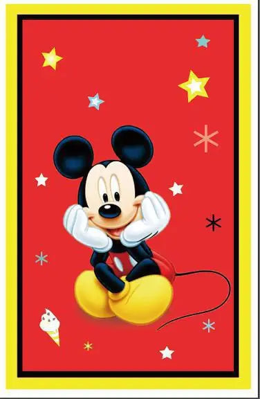 Mickey Mouse Birthday Decoration  Kids Balloons Disposable Tableware Banner Cups Pendant Baby Shower Supplies Kid Gift