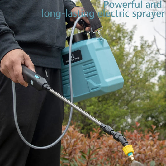 5/8L Electric Garden Sprayer Large Capacity Watering Irrigation Tool Automatic Water Sprayer for Glass Cleaning Accessories