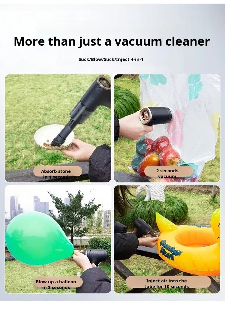 New household vacuum cleaner small car wireless charging automatic high-power vacuum cleaner vacuum negative pressure