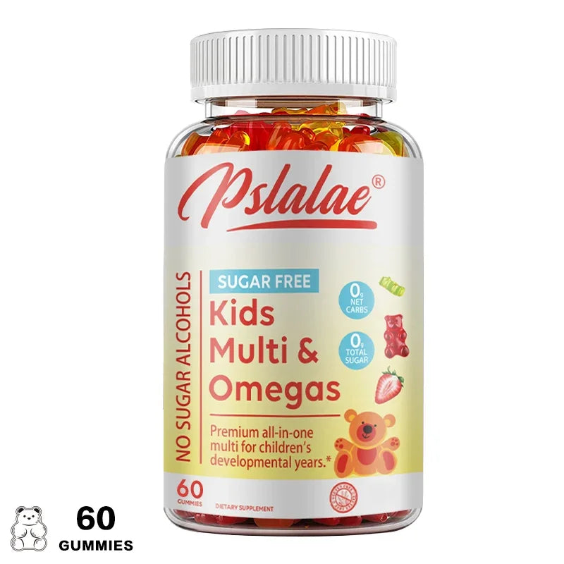 Kids Multivitamins Gummies - Enhance Immunity, Increase Energy, Promote Brain Development, For Bone Health, Eye Health