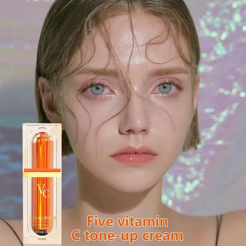 Vitamin C For Skin Hydrating Facial Skin Cream Essence Cream Brightening And Tightening Effect Five Vitamin C Ingredients Light