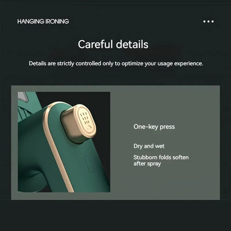Xiaomi 2-in1 Handheld Steam Iron Garment Steamer Ironing Machine Travel Portable Ironing Machine Garment Ironing Machine Steamer