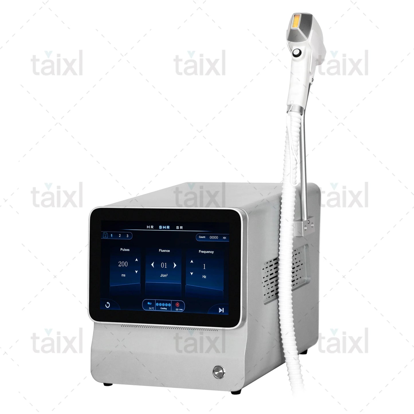 Portable Titanium laser And Soprano Ice Hair Removal System With A power of 4000W Designed For Professional Performance