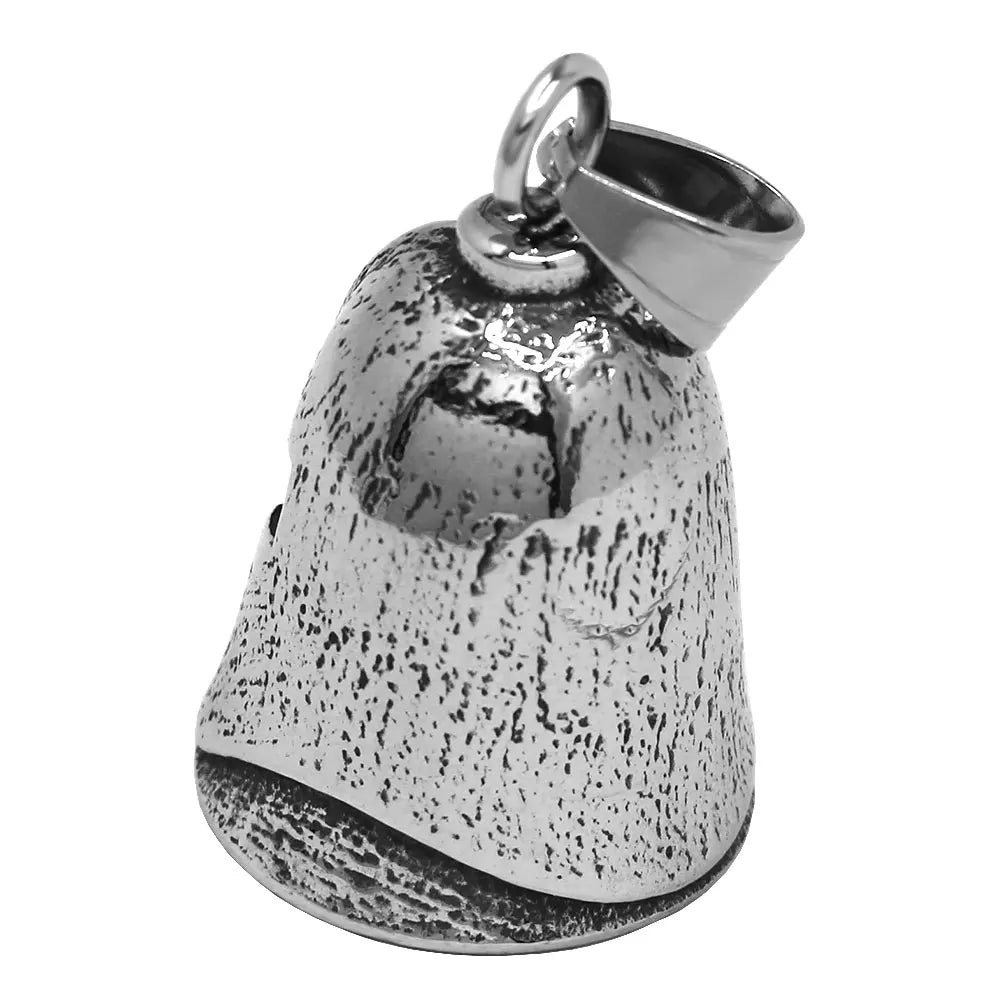 Norse Viking Warrior Spartacus Helmet Bell Pendant Stainless Steel Eagle Cross Jesus Rose Lady Rider Saint Mary USA Flag Jewelry