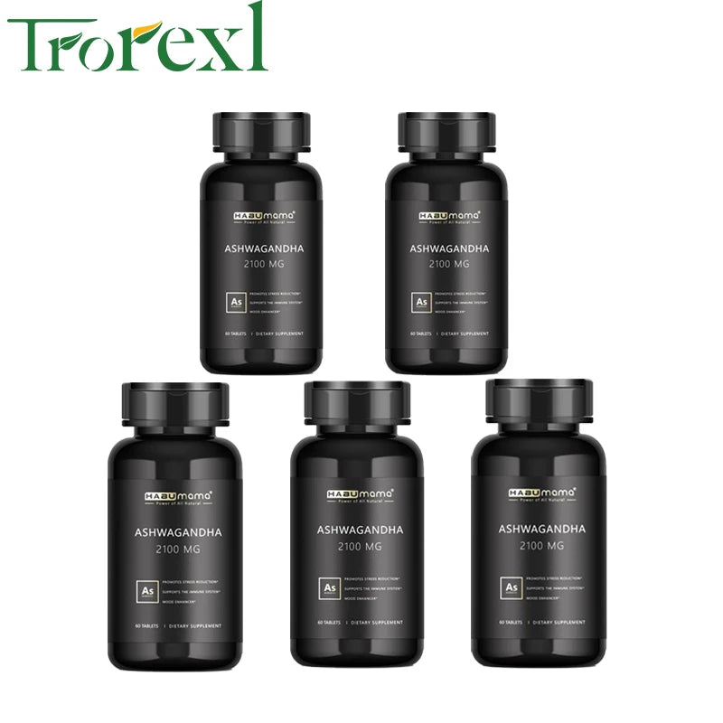 Organic Ashwagandha 60 Capsules Men Enhancing Supplement ,Natural Energy & Stamina Booster,Promotes Size