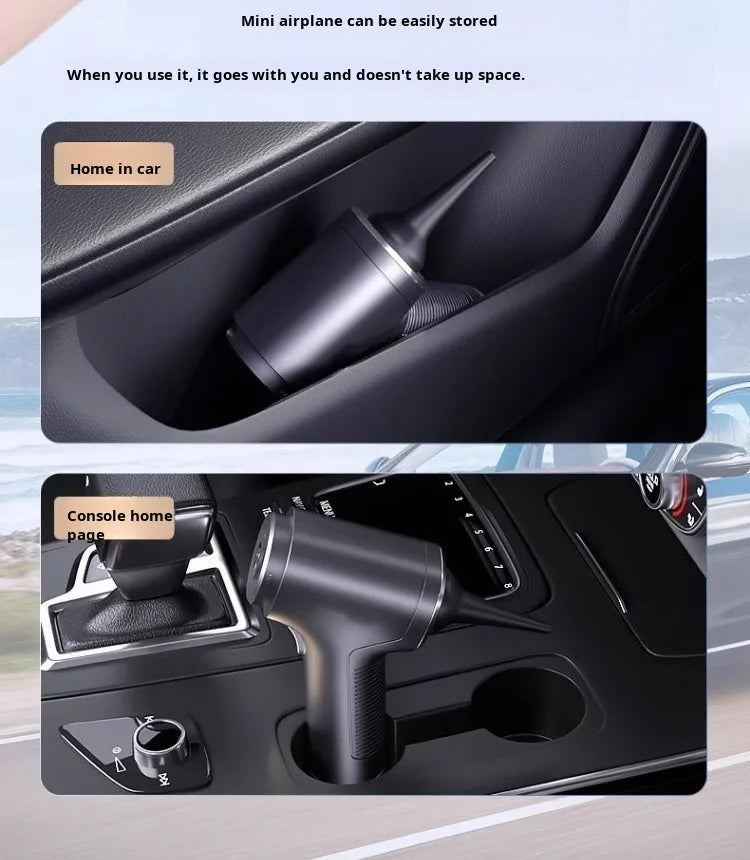 New household vacuum cleaner small car wireless charging automatic high-power vacuum cleaner vacuum negative pressure
