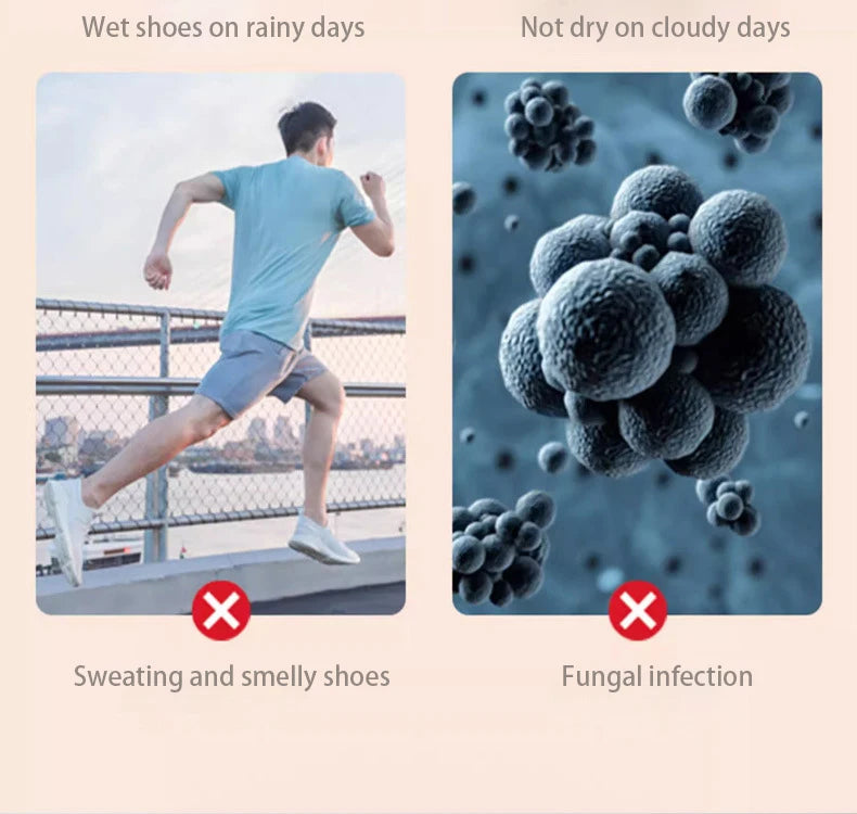 220V Electric Shoe Dryer Machine Smart Constant Fast Dryer Protector Odor Deodorant Dehumidify Device Shoes Drier Machine Heater