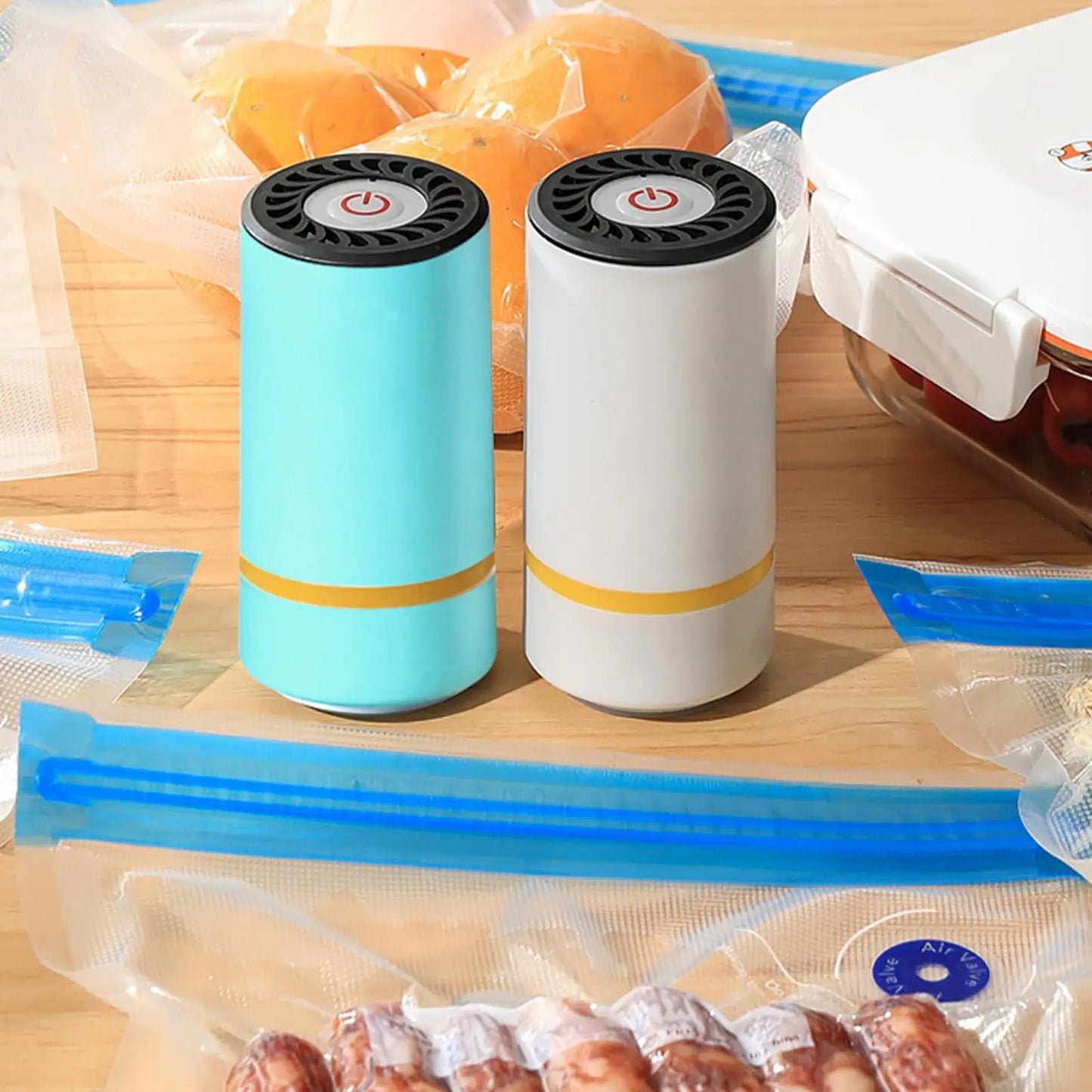 Universal Mason Jar Sealer Vacuum Kit BAP Free Vacuum Sealing Machine Food Preservation Storage for Wide Mouth Kitchen Gadgets