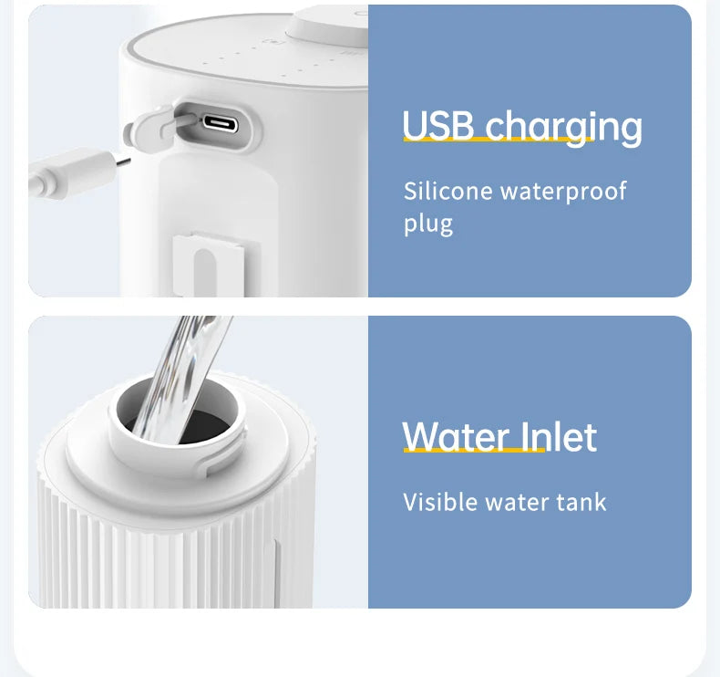 308ml Automatic Soap Dispenser Touchless Electric Dispenser USB Rechargeable with Infrared Sensor for Bathroom,Kitchen Soap