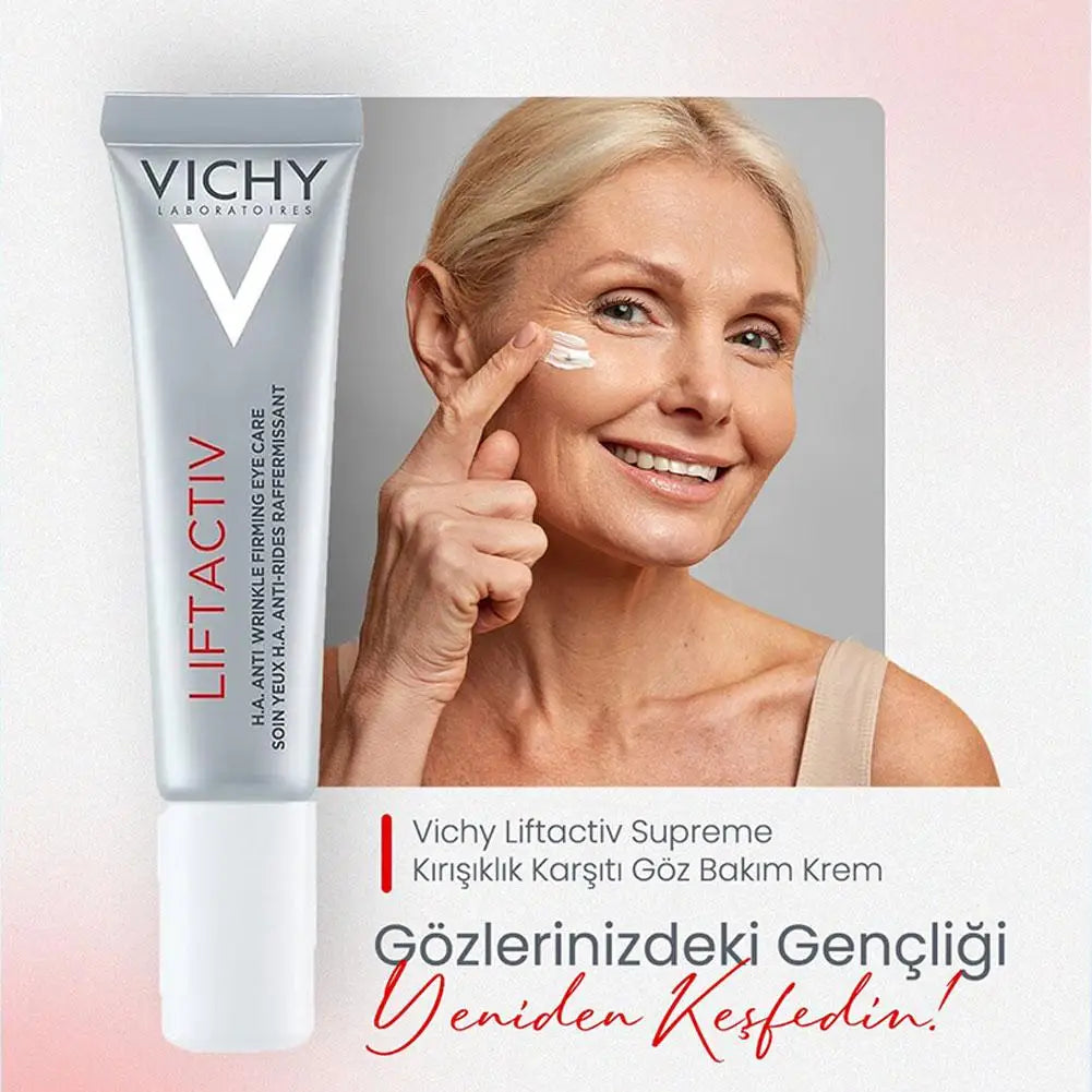 Vichy Active Face Shaping Eyes Cream Herbal Anti-wrinkle Anti Dark Circle Rejuvenate Firming Skin Fade Fine Line Eye Care