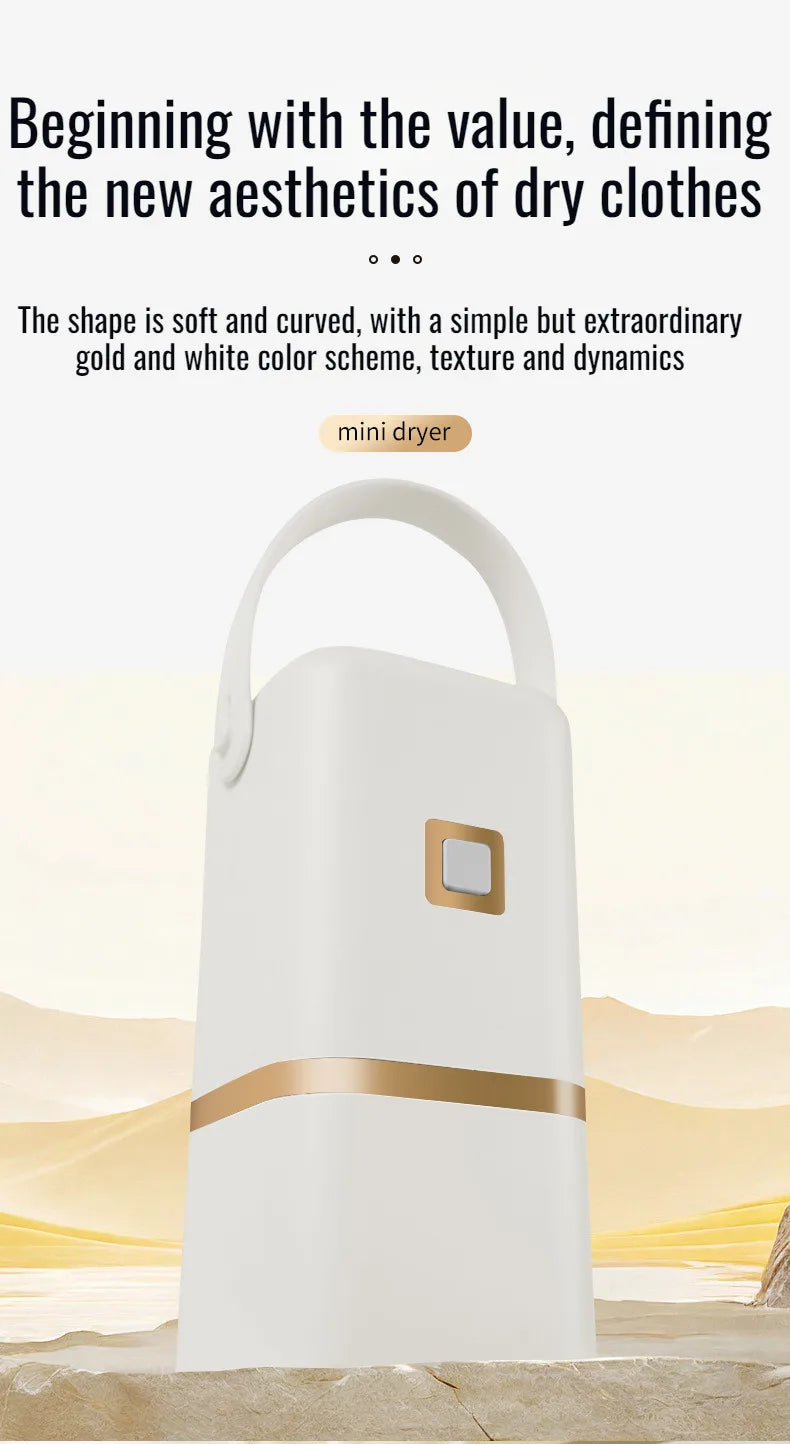 Portable Clothes Dryer for Light Clothes Underwear Baby Clothes Mini Clothes Dryer Electric Clothes Dryer Or Travel Dorms Hotel