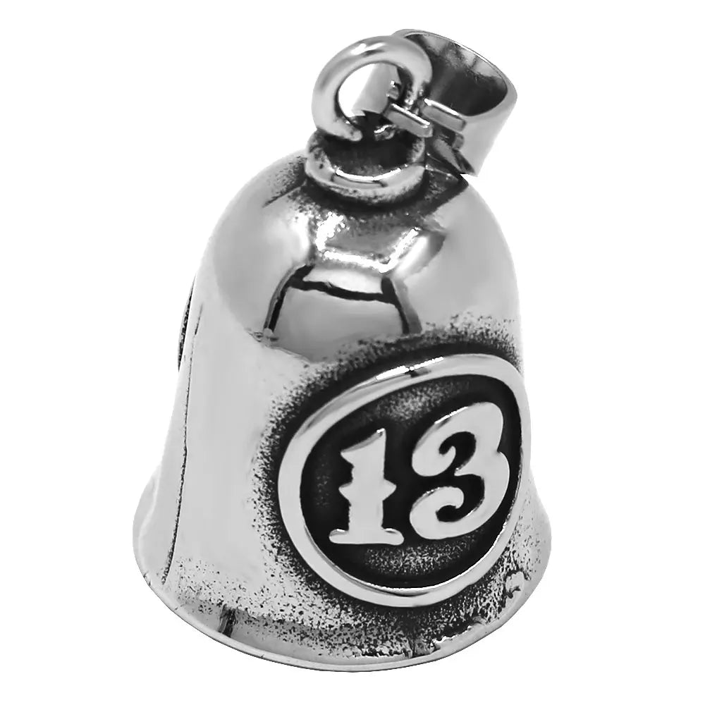Norse Viking Warrior Spartacus Helmet Bell Pendant Stainless Steel Eagle Cross Jesus Rose Lady Rider Saint Mary USA Flag Jewelry