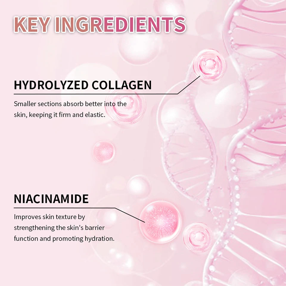 Collagen Jelly Cream- Niacinamide & Freeze-Dried Hydrolyzed Collagen - Boosts skin's barrier hydration and gives 24h Glow & Lift