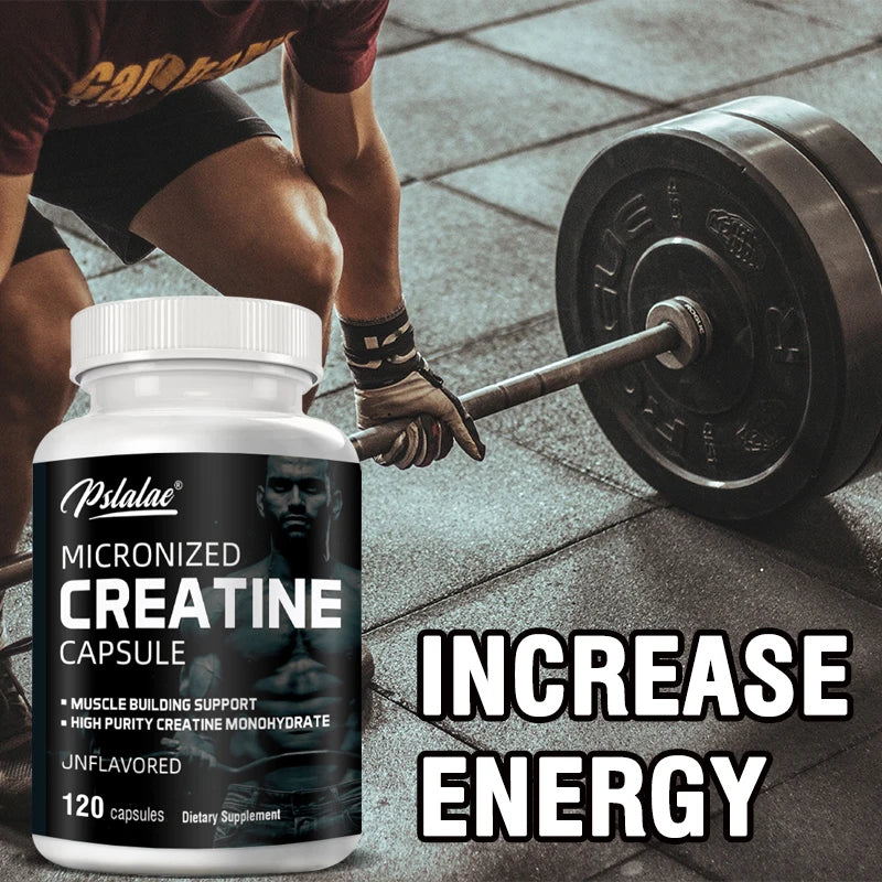 Creatine Monohydrate Energy Performance Whey Proteins for Muscle Mass Workout Recovery Friendly Adult Nutritional Supplement