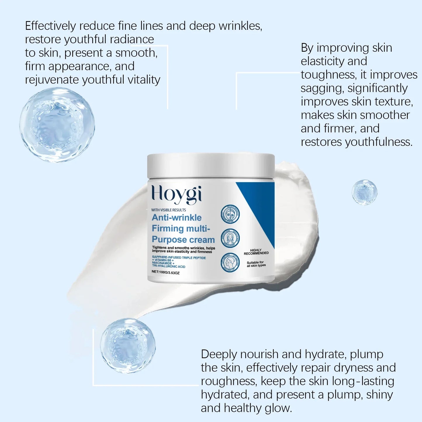 Body Firming Cream Improve Dullness Sagging Skin Refresh Tighten Repair Dryness Hydrate Fade Fine Line Moisturizing Body Lotion