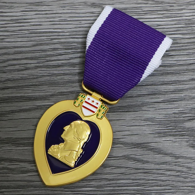 US Army Medal of Honor Purple Purple Heart Emblem